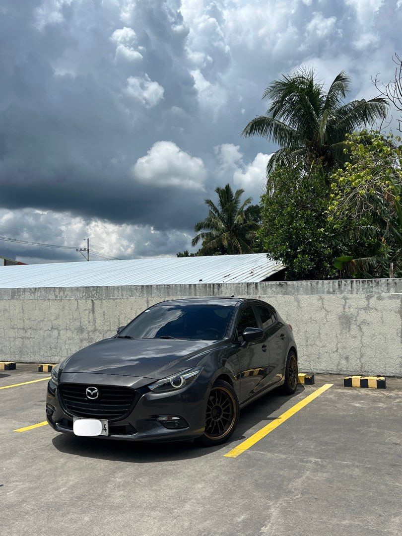Mazda 3 2.0 Hatchback (A) (Category: Used Cars) located in Quezon City. Submitted by userhej (Listing ID 1462578790, Image 1). Description: Hello! I’m selling my 2018 Mazda 3 2.0R Skyactiv-G Hatchback ✅ Registered until 2027 ✅ 55k mileage only ✅ No issues / Good running condition ✅ Complete original OR/CR Upgrades & Accessories: 💨 Full exhaust by Drift Xaust 🛞 New Rota SVN mags and Kumho Ecsta tires 🪧Plate relocator and rear diffuser from Miks