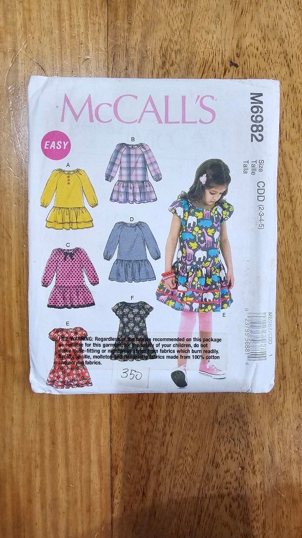 MCCalls Sewing Patterns Children's Kids (Category: Craft Supplies & Tools) located in Quezon. Submitted by cgmhe (Listing ID 1462513721, Image 1). Description: .