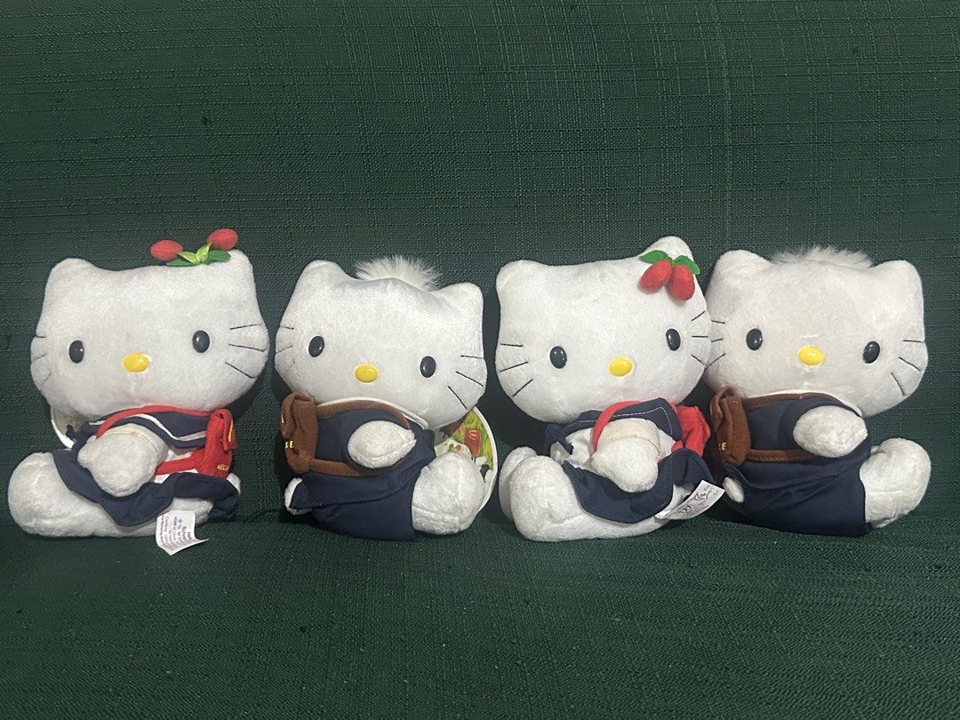 McDonald’s Hello Kitty School Uniform (Category: Character Goods) located in Manila. Submitted by sytakayama (Listing ID 1462551065, Image 1). Description: 300 per set vintage Hello Kitty.