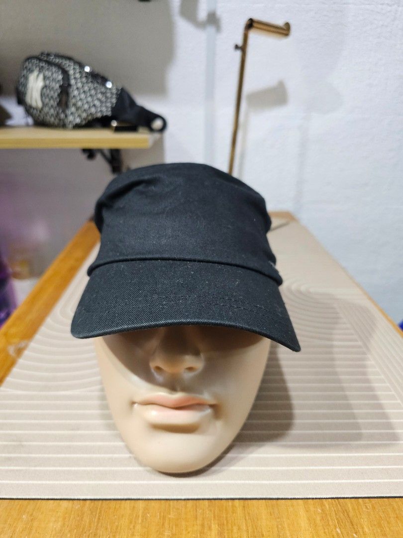 Merrell military-style or cadet work cap (Category: Caps & Hats) located in Baguio. Submitted by kayeonlineshop (Listing ID 1462550292, Image 1). Description: -black Merrell military-style or cadet work cap featuring a small metallic brand logo plate on the side. FREE SF WITHIN LUZON!.