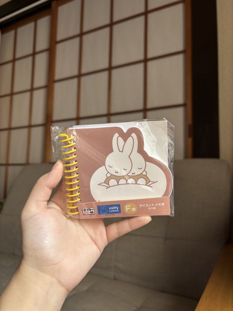 Miffy small notebooks (Category: Stationery & School Supplies) located in Quezon City. Submitted by nini.corner (Listing ID 1462505315, Image 2). Description: P130 each! - super cute guys!! 🥹 - excellent condition.