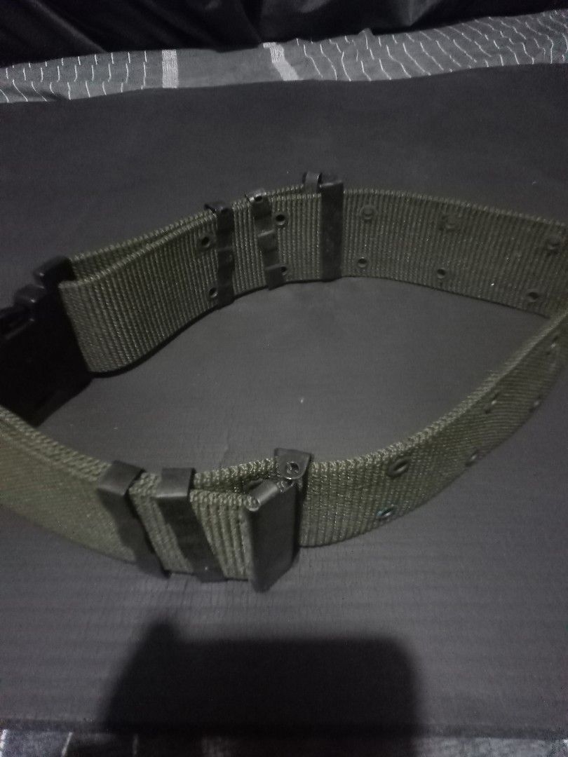 military belt (Category: Belts) located in Makati City. Submitted by pardsroman (Listing ID 1462507575, Image 2). Description: MOP via BPI or gcash payment first before delivery no return no exchange. shipping at buyers expense.