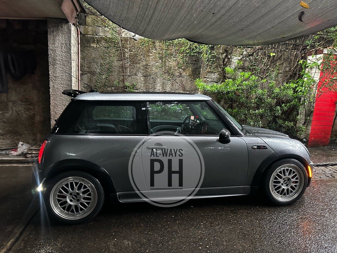 MINI John Cooper Works (A) (Category: Used Cars) located in Manila. Submitted by al_waysautoph (Listing ID 1462454818, Image 2). Description: Selling 2006 Mini Cooper S John Cooper Works for 1,050,000 pesos. 1.6 engine supercharged 17 inch Bbs rims Dark silver metallic Stock bbk Jcw tuning kit Harmon Kardon speakers Limited slip differential Automatic Dark silver metallic Black interior 1st owner Regularly serviced Can be viewed in New Manila.