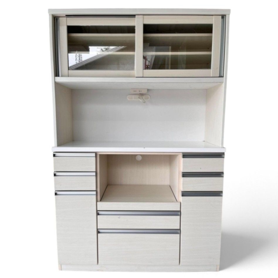 MINIMALIST WHITE KITCHEN PANTRY CABINET (Category: Shelves, Cabinets & Racks) located in Bulacan. Submitted by by_adette (Listing ID 1462588506, Image 1). Description: MINIMALIST WHITE KITCHEN PANTRY CABINET Measurements: L47"xW17"xH73".