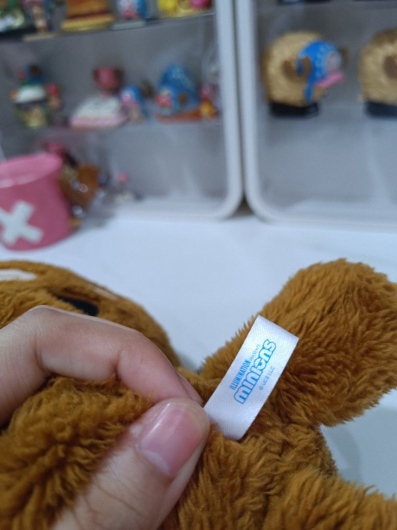 Minions Teddy Bear Plush Backpack (Category: Plushies & Soft Toys) located in Antipolo. Submitted by erckmendoz06458 (Listing ID 1462562848, Image 3). Description: - Cute brown teddy bear plush backpack - Zipper compartment on the back - Adjustable straps - Made by Illumination - Perfect for kids or fans of Minions - Ideal for carrying small essentials.