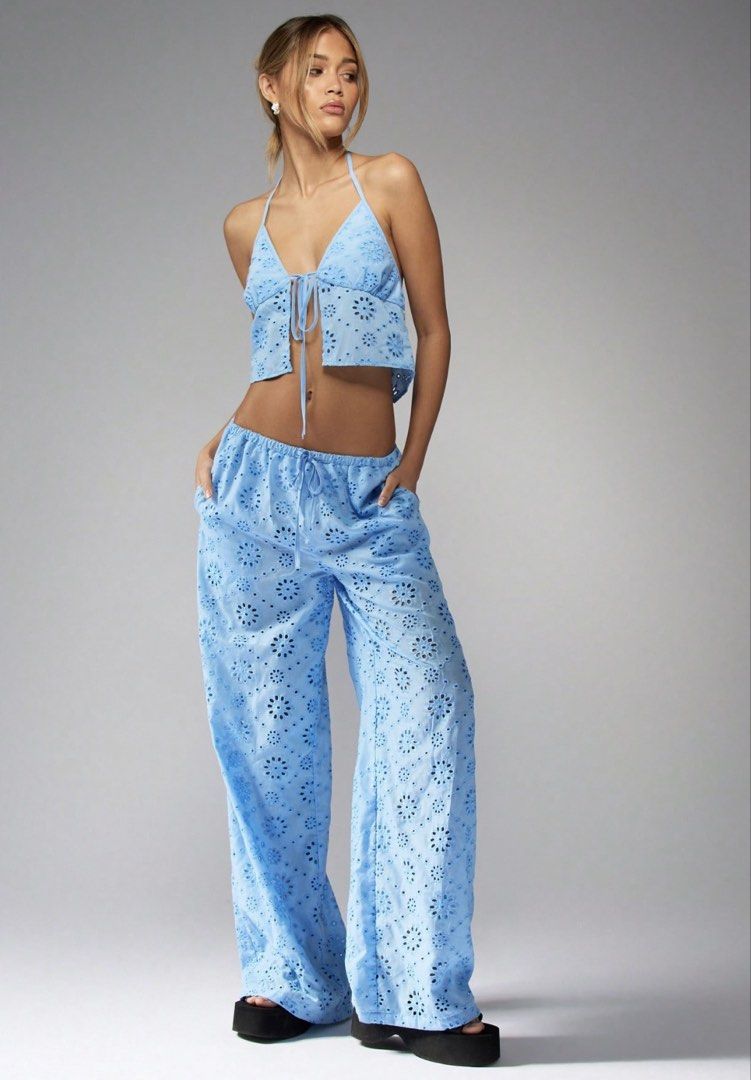 Miss Guided Eyelet Coords (Category: Sets or Coordinates) located in Roxas. Submitted by odd.preloved.pieces (Listing ID 1462558797, Image 2). Description: Personal Preloved Bnew w tag, can fit to M - L Sobrang ganda neto, For summer na din. PM me for more details. Isabela Based | J&T .