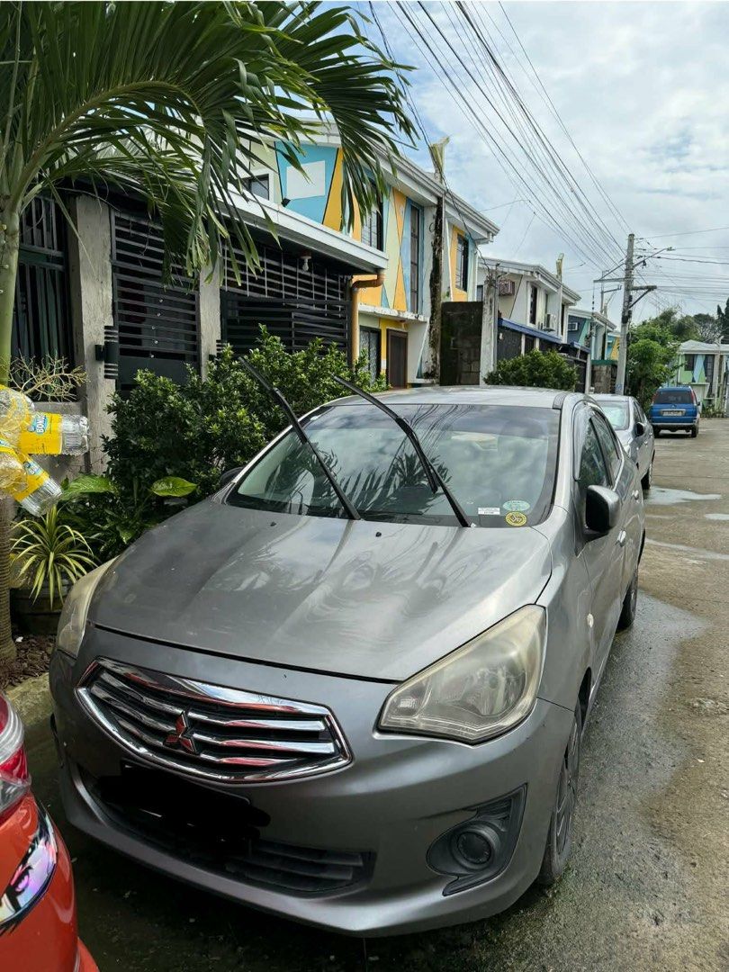 Mitsubishi i Mirage Manual (Category: Used Cars) located in Manila. Submitted by gellybeanx22671 (Listing ID 1462445580, Image 2). Description: RUSH SALE 2016 Mirage G4 GLX 158 odo Manual Trans Honest Issue: Mild dent sa side .