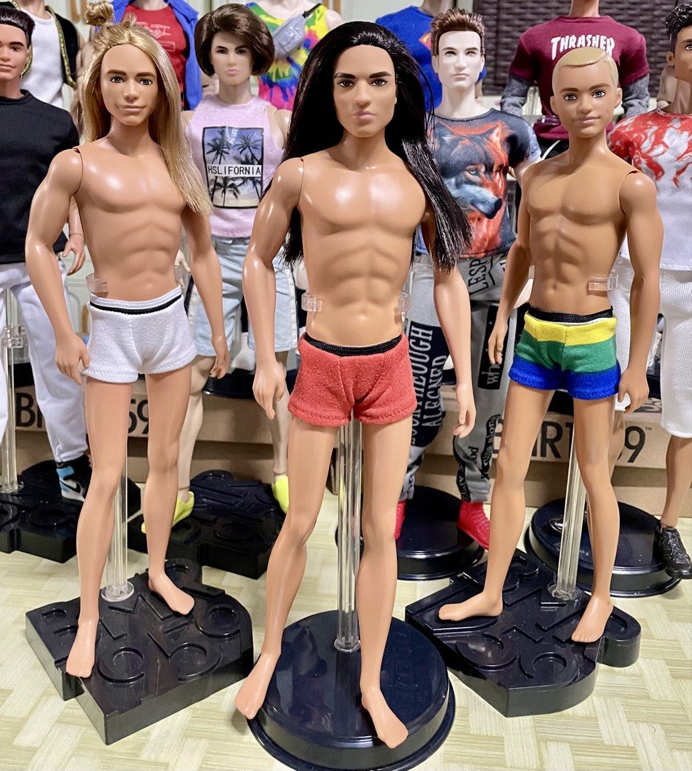 Model Muse Ken Doll Bodies (Category: Figurines & Statues) located in Manaoag. Submitted by blaine.gordon (Listing ID 1462467798, Image 1). Description: Model Ken Doll Bodies (MM) type 600 each Heads not included Good Condition MOP GCASH MOD J&T.