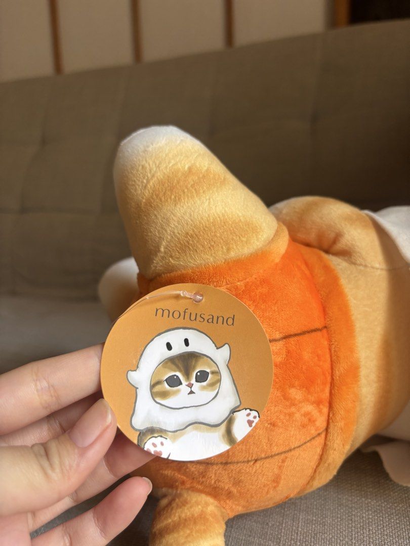 Mofusand Halloween Big Plush Toy (Category: Plushies & Soft Toys) located in Quezon City. Submitted by nini.corner (Listing ID 1462512752, Image 3). Description: - Another cute and rare find! 🥺 - Brand new and excellent condition.