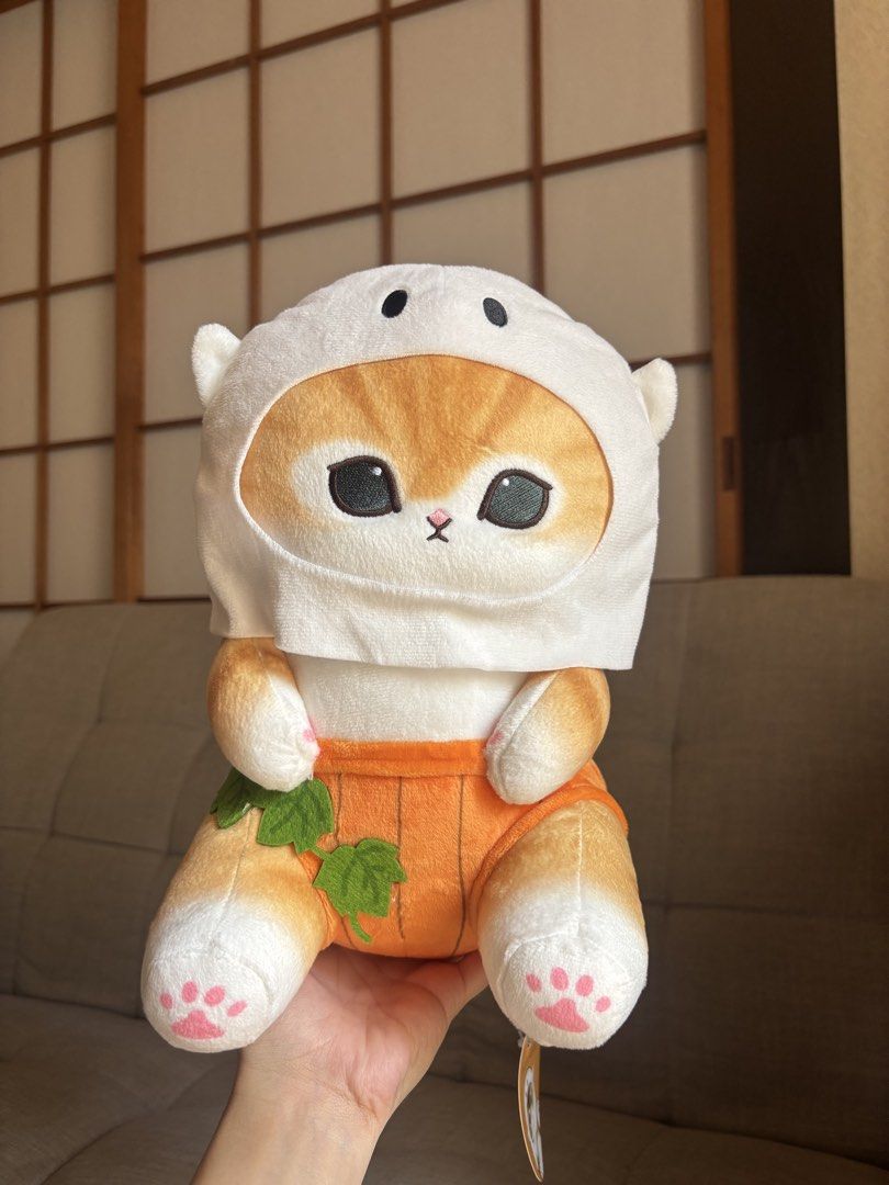 Mofusand Halloween Big Plush Toy (Category: Plushies & Soft Toys) located in Quezon City. Submitted by nini.corner (Listing ID 1462512752, Image 1). Description: - Another cute and rare find! 🥺 - Brand new and excellent condition.