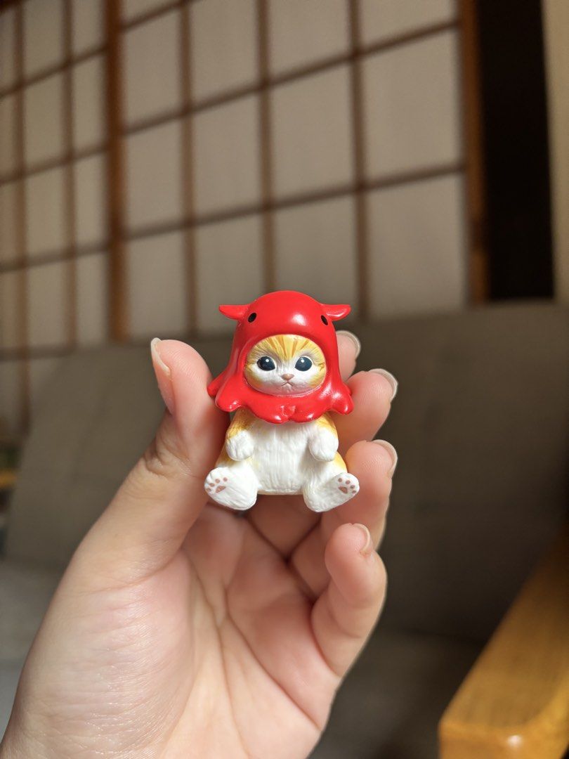 Mofusand Octopus Figure (Category: Designer & Blind Box Toys) located in Quezon City. Submitted by nini.corner (Listing ID 1462509597, Image 1). Description: - Mofusand Blindbox Series 2 - No box included - Rare find - Very good condition and super cute! 🥹.