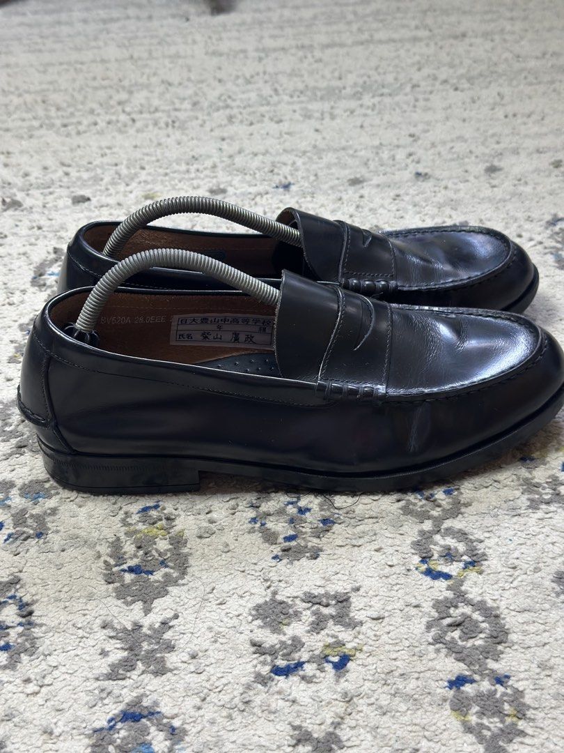 Moonstar Black Penny Loafers Size 10.5 US (Category: Dress Shoes) located in Daet. Submitted by thrifthings2018 (Listing ID 1462540407, Image 2). Description: - Moonstar black penny loafers - Size: 10.5 US - Style: Classic penny loafer - Perfect for school or casual wear - Condition: Minor scuffs on toe area (please check photos for details).