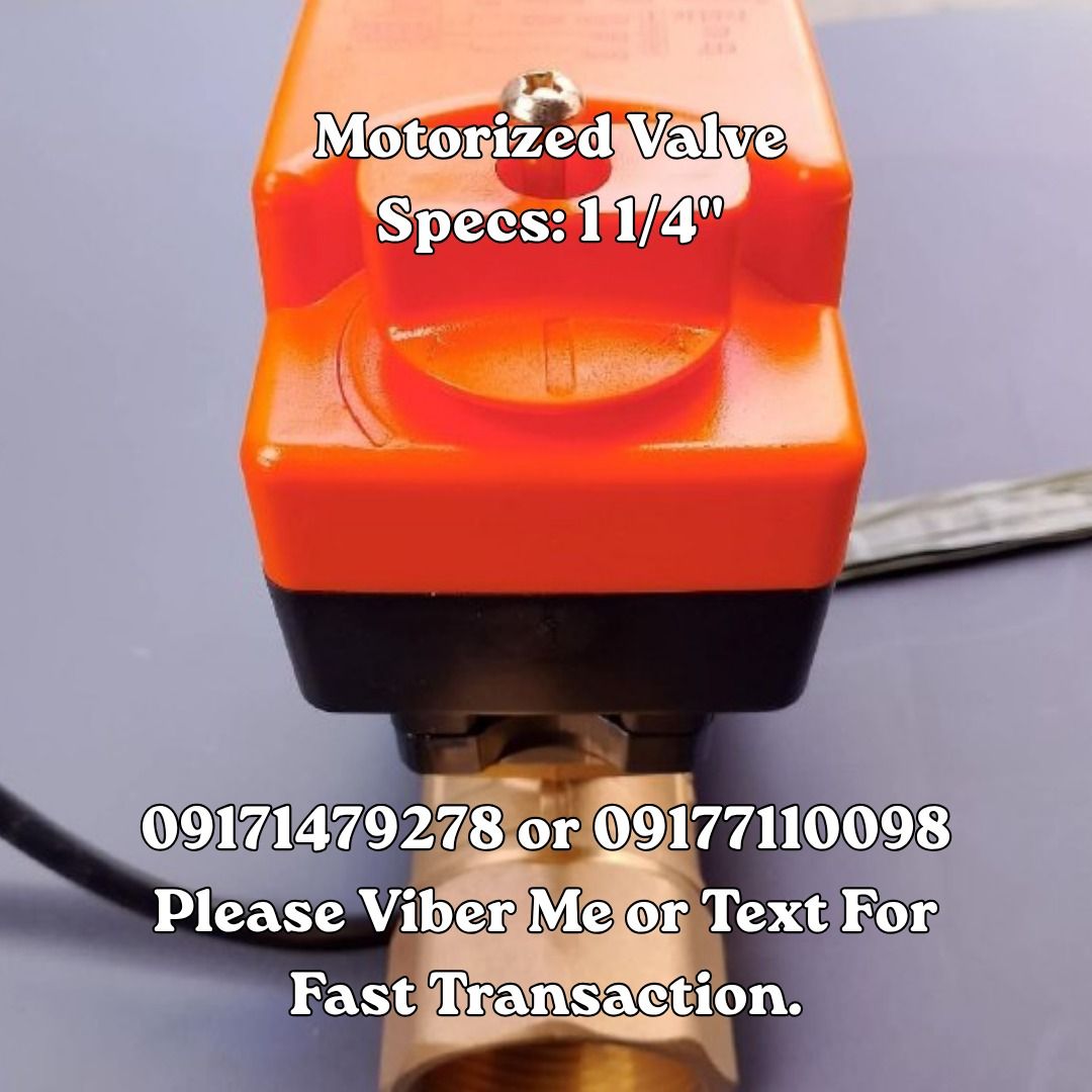 Motorized Valve Specs: 1 1/4" (Category: Home Improvement Tools & Accessories) located in Manila. Submitted by 09171479278_elsie. (Listing ID 1462444149, Image 1). Description: Motorized Valve Specs: 1 1/4".