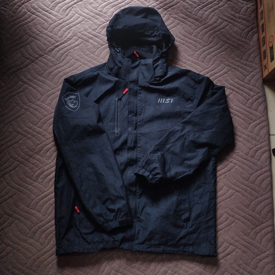 MSI Windbreaker (Category: Coats, Jackets and Outerwear) located in Davao. Submitted by giyuu06 (Listing ID 1462471270, Image 1). Description: MSI Windbreaker | Medium | Excellent Condition L 28 W 24 SL 25.
