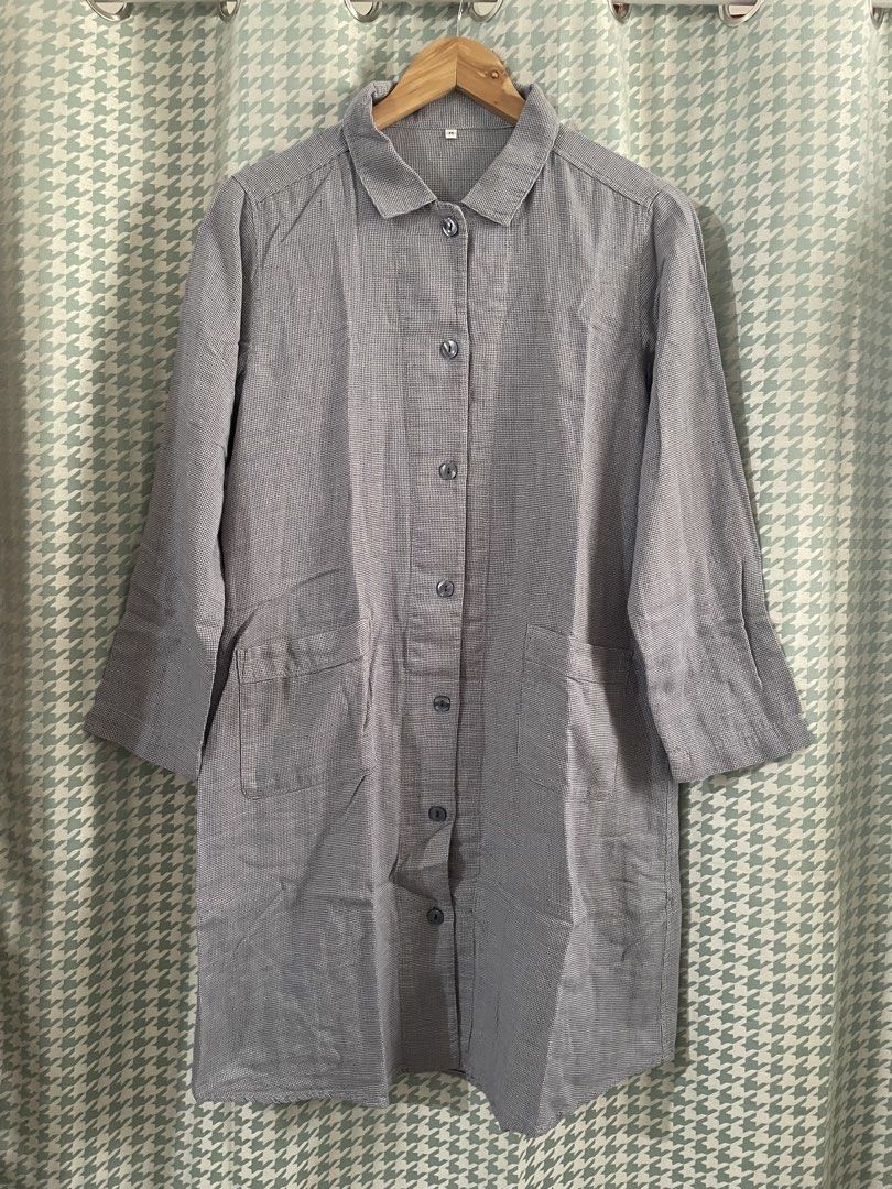 Muji Cotton Dress (Category: Dresses) located in Mabalacat. Submitted by designerbrandsforless (Listing ID 1462505210, Image 1). Description: In great condition! Size:medium.