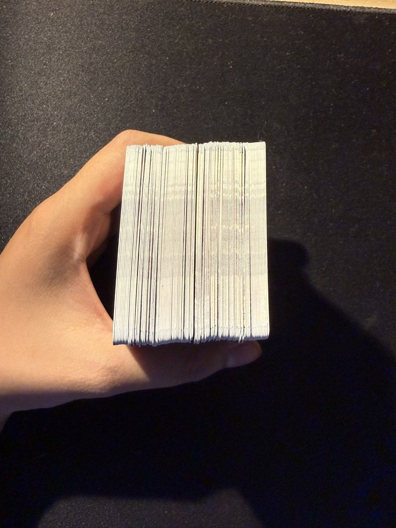 Naruto Cards Collection (Category: Raw Singles) located in Tuguegarao City. Submitted by janurtist (Listing ID 1462473097, Image 2). Description: - Stack of Naruto cards for sale. - Features a variety of characters and cool artwork. - cards have a shiny, holographic finish. - Ideal for any Naruto fan or collector. - Sold as set - Feel free to ask any questions! With free naruto box Selling Price: 800 SF not included Ship via J&T Loc: Abulug, Caga