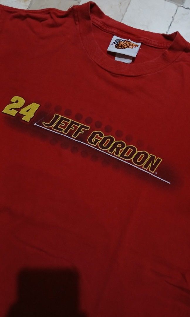 NASCAR JEFF GORDON (Category: Tshirts & Polo Shirts ) located in Tarlac. Submitted by snatchedstitch.ph (Listing ID 1462642304, Image 3). Description: 20 x 27 WINNER CIRCLE TAG ISSUES: CRACKPRINTS AND HAIRLINES COLOR VARY DUE TO LIGHTING DATED LOCATION: TARLAC CITY.