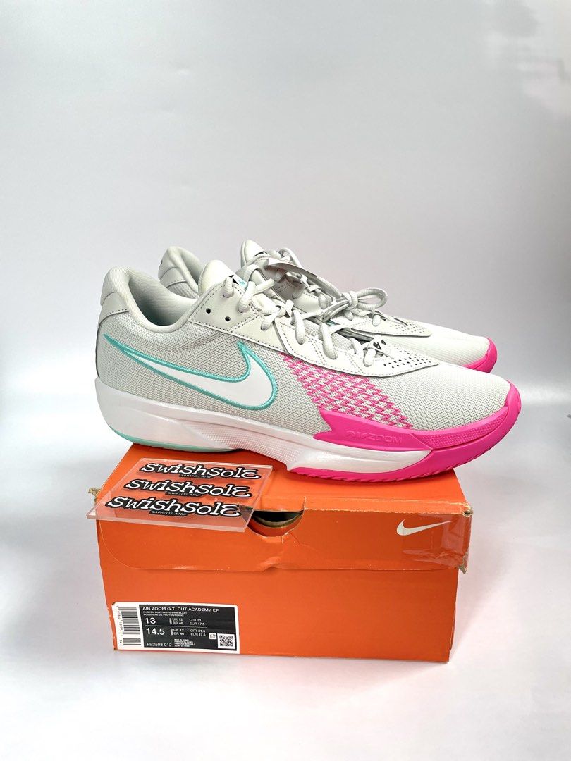 NIKE GT CUT ACADEMY South Beach (Category: Sneakers) located in Pasig City. Submitted by swishsole (Listing ID 1462552774, Image 2). Description: NlKE GT CUT ACADEMY South Beach 📦 Brand New with box & tag 🛒 SALE: ₱3995 ✅ 🏷️ SRP: ₱4,995 ❌ MODE OF PAYMENT: 📲 GCASH verified account 🏦 Bank Transfer ( BDO ) Required downpayment to avoid cancellation ALL SALES ARE FINAL. NO RETURN. NO EXCHANGE ✅ Legit Product 💯 ✅ Secure Shipping Nationwide ✅ Same