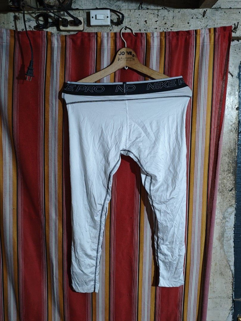 Nike Pro Drifit 3/4 Tights (Category: Activewear) located in San Pedro. Submitted by streetthriftsph (Listing ID 1462590072, Image 2). Description: Nike Pro Drifit 3/4 Tights 850 Shipped Condition: 9/10 Size: Large 28 Waistline Garterized fits 29/36 Length: 29.5 Print: 9/10 Colorate: 9/10.
