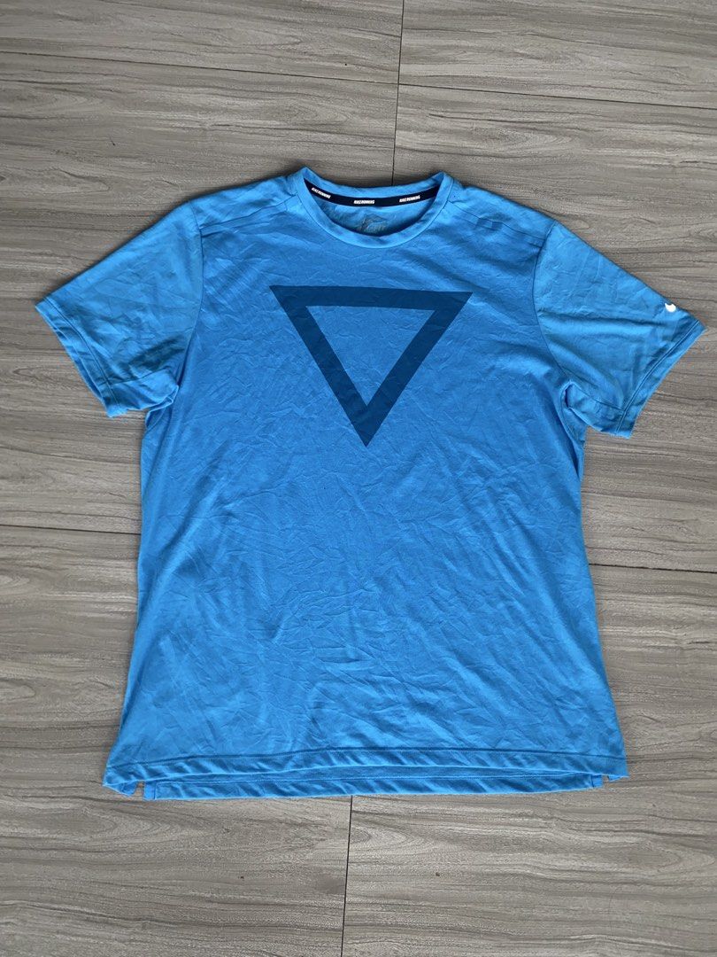 Nike Running dri-fit shirt (Category: Formal Shirts) located in Bacolod City. Submitted by bnta_bounce (Listing ID 1462470666, Image 1). Description: Flaws: cut wash tag Length 27/28 Width 21.