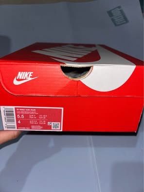 Nike Wmns V2K Run Grey Silver Shoes (Category: Sneakers) located in Imus. Submitted by cheesecake_000 (Listing ID 1462469695, Image 1). Description: - Nike V2K Run sneakers - Color: Grey and Silver - Size: 5.5 UK / 4 EUR - Style: Chunky, trendy design - Ideal for: Everyday wear or workouts - Includes: Original box Size: US 5.5 Used only twice Reason for selling: too tight, not enough size allowance Original price was: ₱5795.00 Price still negotia