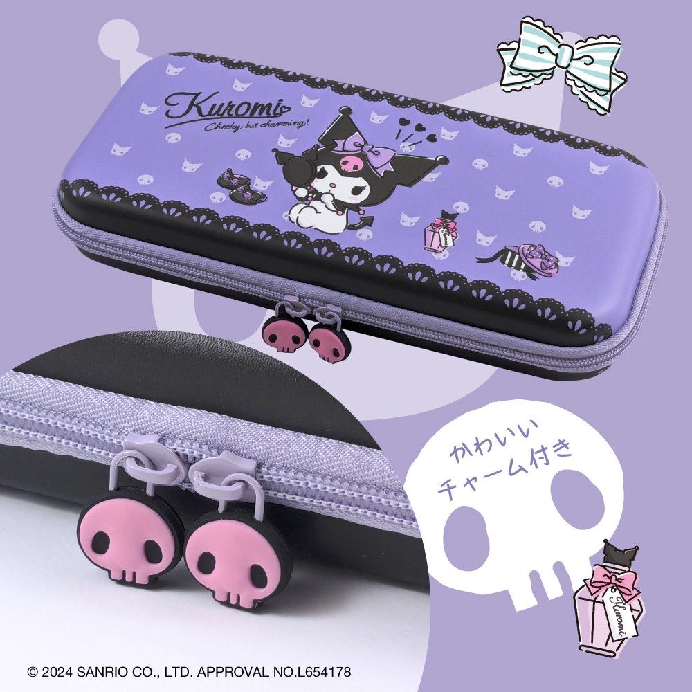 Nintendo Switch Console Case bag - Sanrio Characters Kuromi (Category: Cases & Covers) located in Makati City. Submitted by rafa3la (Listing ID 1462635872, Image 3). Description: From Japan (Original) Brand new.