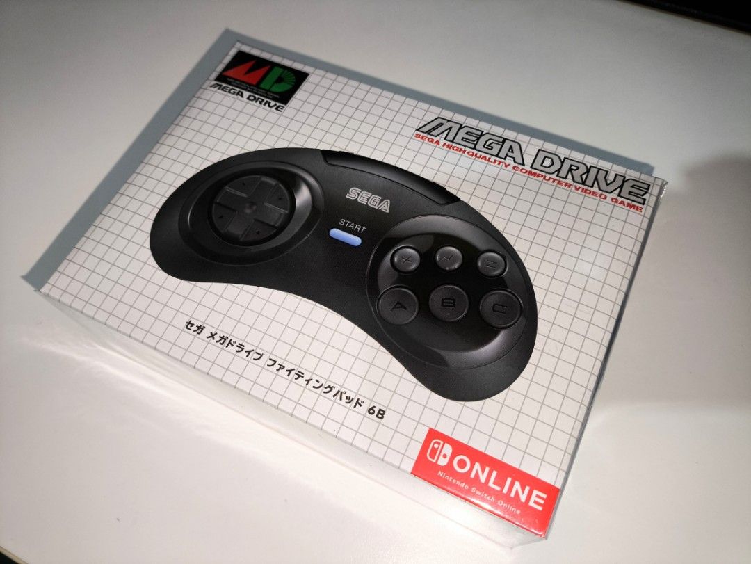 Nintendo Switch Sega Mega Drive Controller (Category: Controllers) located in Muntinlupa City. Submitted by wandererxitem (Listing ID 1462465907, Image 2). Description: Brand New. Unopened. Sega Mega Drive Controller. Nintendo Japan Exclusive. Bluetooth Controller compatible..
