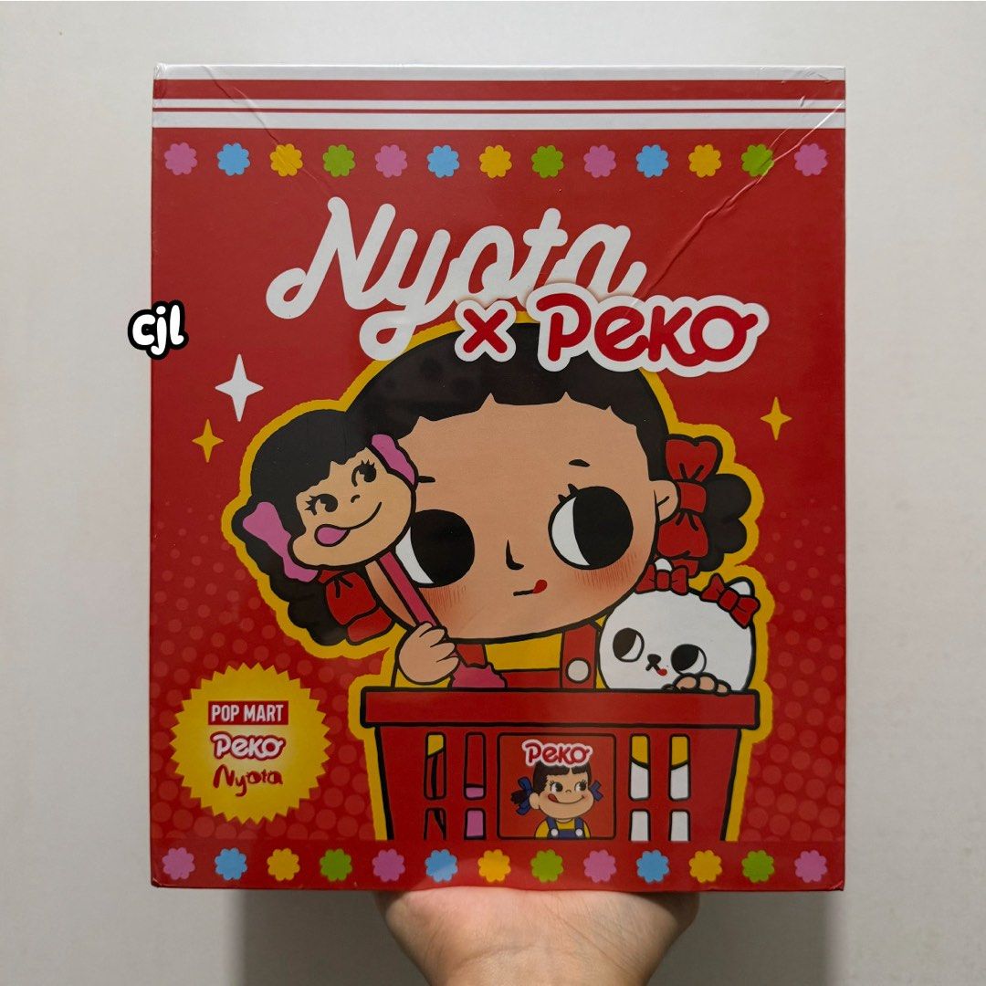 NYOTA PEKO 200% (Category: Designer & Blind Box Toys) located in Bacoor. Submitted by masijakeopi_ (Listing ID 1462666684, Image 1). Description: NYOTA x PEKO 200% baka may inch po☺️ ₱7000 only (sealed) *box has a slight dent, 🙅🏻‍♀️ if box sensi ✨ONHAND ✨PAYO 💵MOP- Gcash, Maya, Bank Transfer 🚚MOD- For Same Day Delivery only po muna (Lalamove or Grab) 📍Bacoor Cavite.