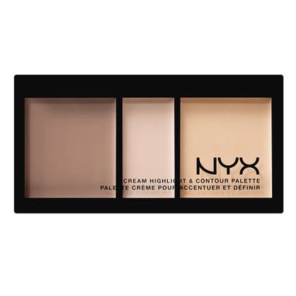 NYX Cream Highlight & Contour Palette (Category: Makeup) located in Tarlac. Submitted by jeuelmanalili (Listing ID 1462494798, Image 2). Description: - NYX Cream Highlight & Contour Palette - Cream formulas for accentuating and defining features - Includes highlight, accent, and contour shades - Perfect for adding dimension to your makeup look - Easy to blend and buildable.