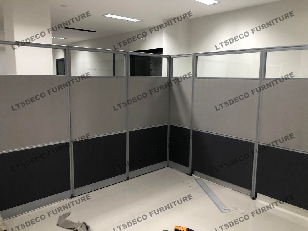 OFFICE SCREEN PANEL WITH GLASS OFFICE PARTITION (Category: Office Furniture & Fixtures) located in Quezon City. Submitted by fierce.angelltsdeco (Listing ID 1462504377, Image 3). Description: LTSDECO Home and Office Furniture Trading MANUFACTURER • FABRICATOR • SUPPLIER Looking for office furniture, modular partitions, workstations, or customized furniture? We can help! LTSDECO Home and Office Furniture Trading is a trusted manufacturer, fabricat