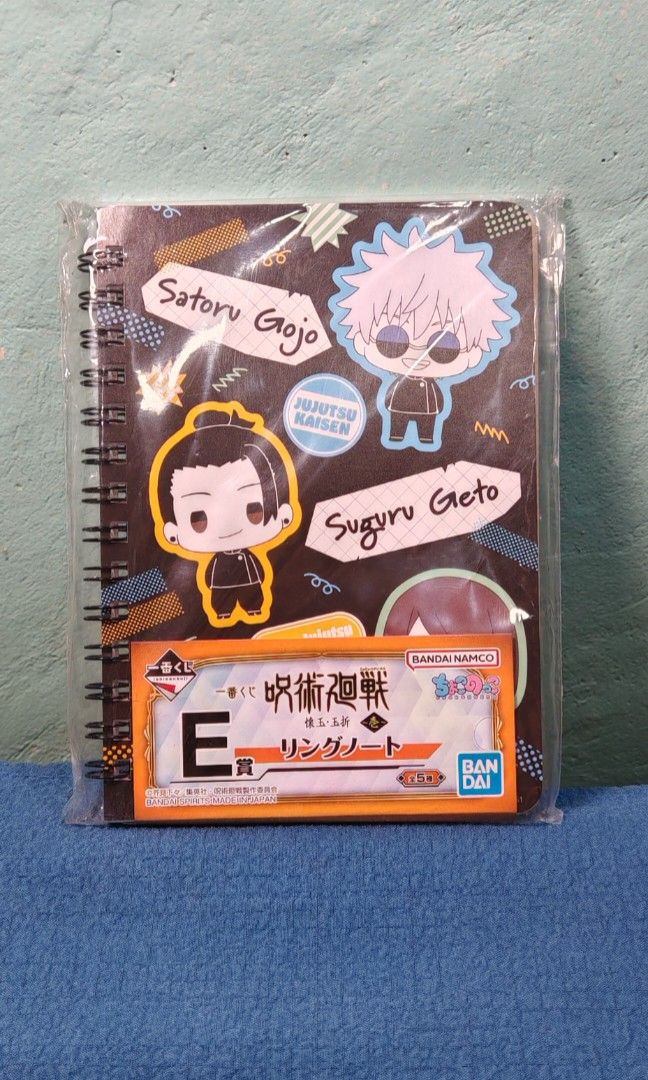 OFFICIAL Jujutsu Kaisen Mini Notebook (Category: J-Wave Merchandise) located in Binan City. Submitted by anime_finds (Listing ID 1462634515, Image 1). Description: 🪷 MISB ✅ On hand ✅ Terms: 🌸 No additional fees. 🌸 Max 2 months to fully pay. (or more depending on the agreement) 🌸 Full payment first before shipping. 🌸 Terms does not include shipping fee. 🌸 Non-refundable 🚚 MOD: 🌸 J&T 🌸 LBC/COP 🌸 Lalamove (kau po mag book) 📌 Loc: Laguna �