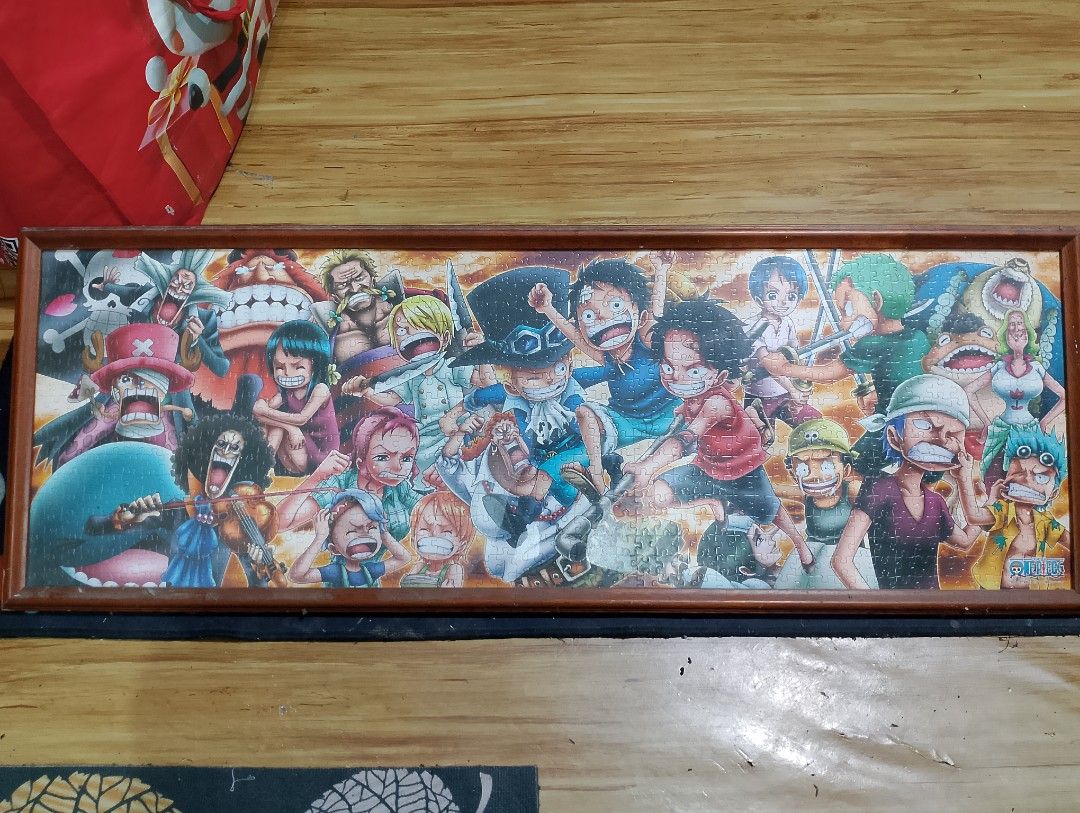 One Piece Chronicles 950-Piece Framed Puzzle (Category: Board Games & Puzzles) located in Manila. Submitted by coolowl.7ef74b (Listing ID 1462446757, Image 2). Description: FS! Negotiable.