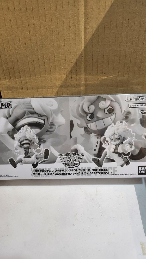One Piece Weekly Jump WCF Luffy Gear 5 (Category: Figurines & Statues) located in Manila. Submitted by vectorsigma (Listing ID 1462486560, Image 1). Description: - Weekly Shonen Jump WCF of Monkey D. Luffy in Gear 5 - MISB - Authentic Bandai Spirits product - LBC or Lalamove - Buyer shoulders shipping costs - Payment first policy.