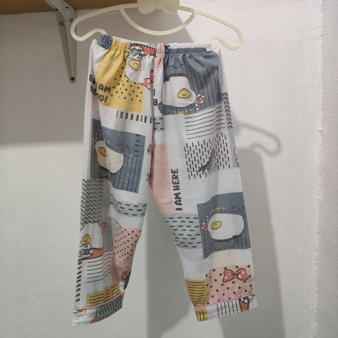 Orelov Pajama Set for Kids (Category: Babies & Kids Fashion) located in Caloocan City. Submitted by valathea (Listing ID 1462539583, Image 2). Description: pajama set • with minimal flaw size small on tag best fit 3-4y 🌱 ₱50.00 📍 north caloocan courier: 🛵 lalamove (BPI, Gcash, no COD) 🚀 in-house rider, fixed ₱99 rate (COD).