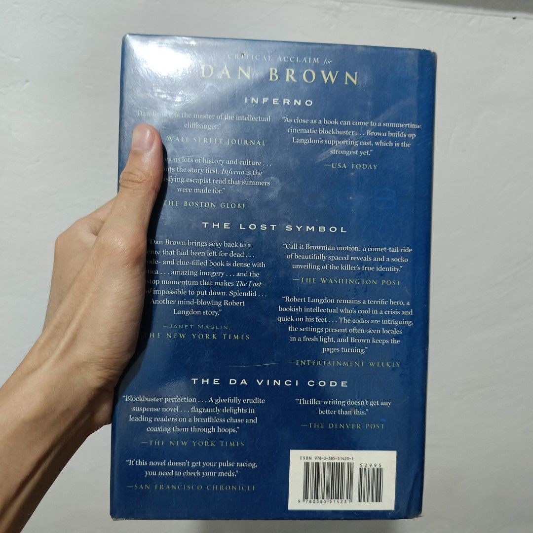 Origin (First Edition Copy • HB) — Dan Brown (Category: Storybooks) located in Manila. Submitted by x_danilo (Listing ID 1454871594, Image 3). Description: PLEASE READ HERE: Title: Origin (First Edition Copy • HB)— Dan Brown Condition: Good Condition. Authentic Copy Pages: 461 Pages Price: ₱350 + SF READING PLATFORM RATING: • Goodreads — 3.90/5 ⭐ • Storygraph — 3.66/5 ⭐ GENRE: • Fiction / Mystery / Thriller / Suspense / Adventure / Historical Fic