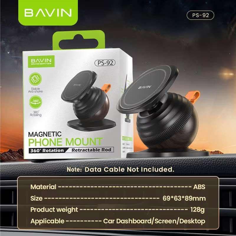 Original Bavin PS-92 Car Phone holder (Category: Mounts & Holders) located in Manila. Submitted by iliasjen (Listing ID 1462503445, Image 1). Description: .