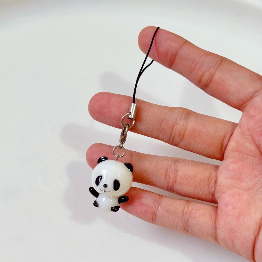 Panda Keychain Strap (Category: Character Goods) located in Manila. Submitted by ashyyel_ (Listing ID 1462509364, Image 1). Description: .