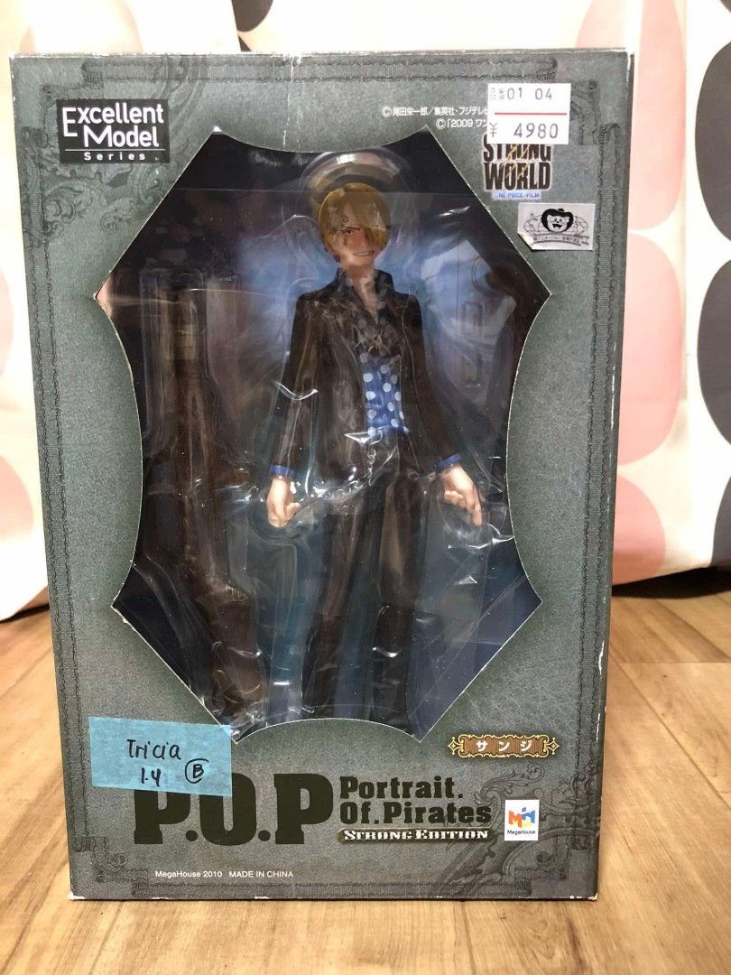 PASALO One Piece Sanji POP (Category: Designer & Blind Box Toys) located in Angono. Submitted by koorahpeekah (Listing ID 1462531868, Image 1). Description: BIB condition 50% dp lang need OCT eta padm po if interested.