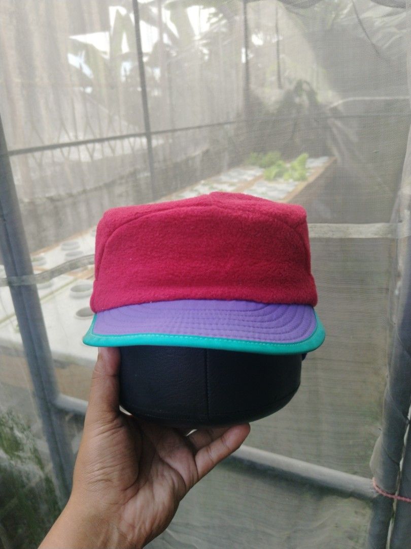 Patagonia Fleece Cap (Category: Caps & Hats) located in Legazpi City. Submitted by genobecollectives (Listing ID 1462457617, Image 1). Description: - Patagonia fleece cap 3,500 free ship ome size fits most - Size: L - Color: Bright red with purple and teal accents - Features: Adjustable strap at the back - Origin: Made in USA - Ideal for: Keeping warm.