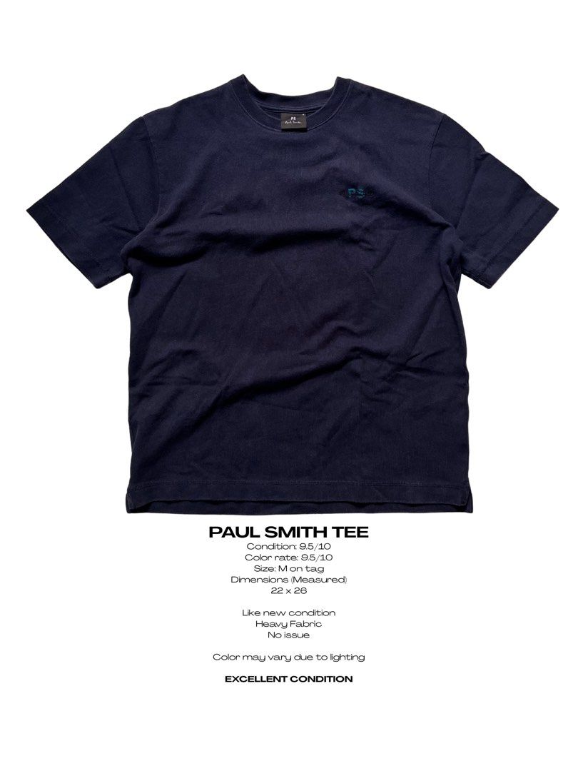PAUL SMITH TEE (Category: Tshirts & Polo Shirts ) located in Magarao. Submitted by chalkzone20 (Listing ID 1462528136, Image 1). Description: Excellent condition More details on first pic .