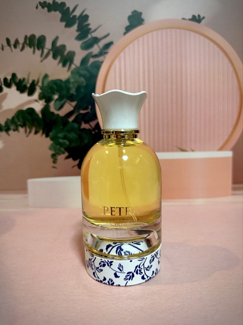 Petra EDP 100ml (Category: Fragrance & Deodorants) located in Manila. Submitted by karen_theshoppingqueen (Listing ID 1462643827, Image 2). Description: ONHAND AND ALWAYS READY TO SHIP‼️ Few sprays missing‼️ RFS: blind buy, not my scent Size: 100ml Can provide proof of purchase from Dubai Shop Baliuag.
