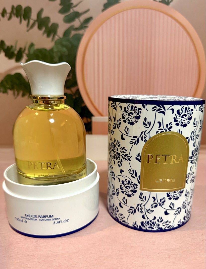 Petra EDP 100ml (Category: Fragrance & Deodorants) located in Manila. Submitted by karen_theshoppingqueen (Listing ID 1462643827, Image 1). Description: ONHAND AND ALWAYS READY TO SHIP‼️ Few sprays missing‼️ RFS: blind buy, not my scent Size: 100ml Can provide proof of purchase from Dubai Shop Baliuag.