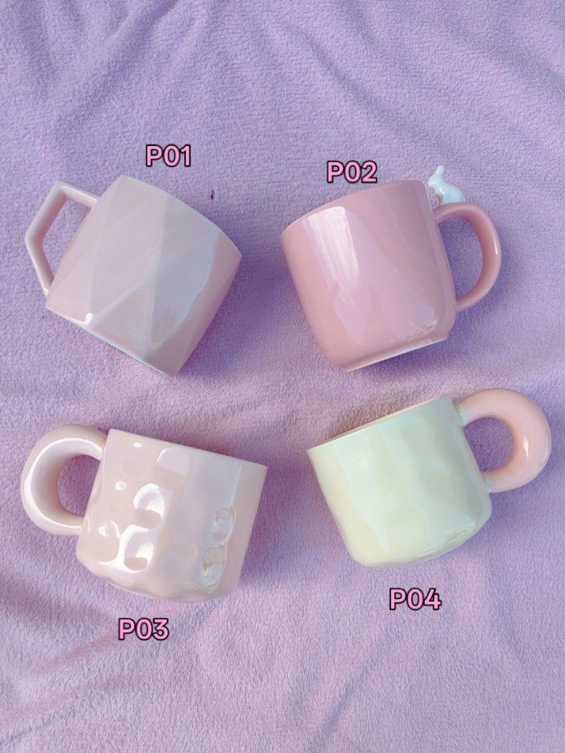Pink cute mug (Category: Coffee & Tea Tableware) located in Orani. Submitted by pichie.salvador (Listing ID 1462526265, Image 1). Description: Still ₱99‼️ 💌Message me to claim your favorite! 📍 Mulawin, Orani, Bataan 🚚 Nationwide shipping via J&T 💳 Payment first via GCash #cutemugs #ceramicmugs #oranibataan #mugsale #mugs.