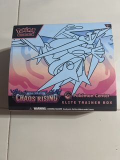Pokémon Chaos Rising Elite Trainer Box (ETB) English Shrinked, Toys ...