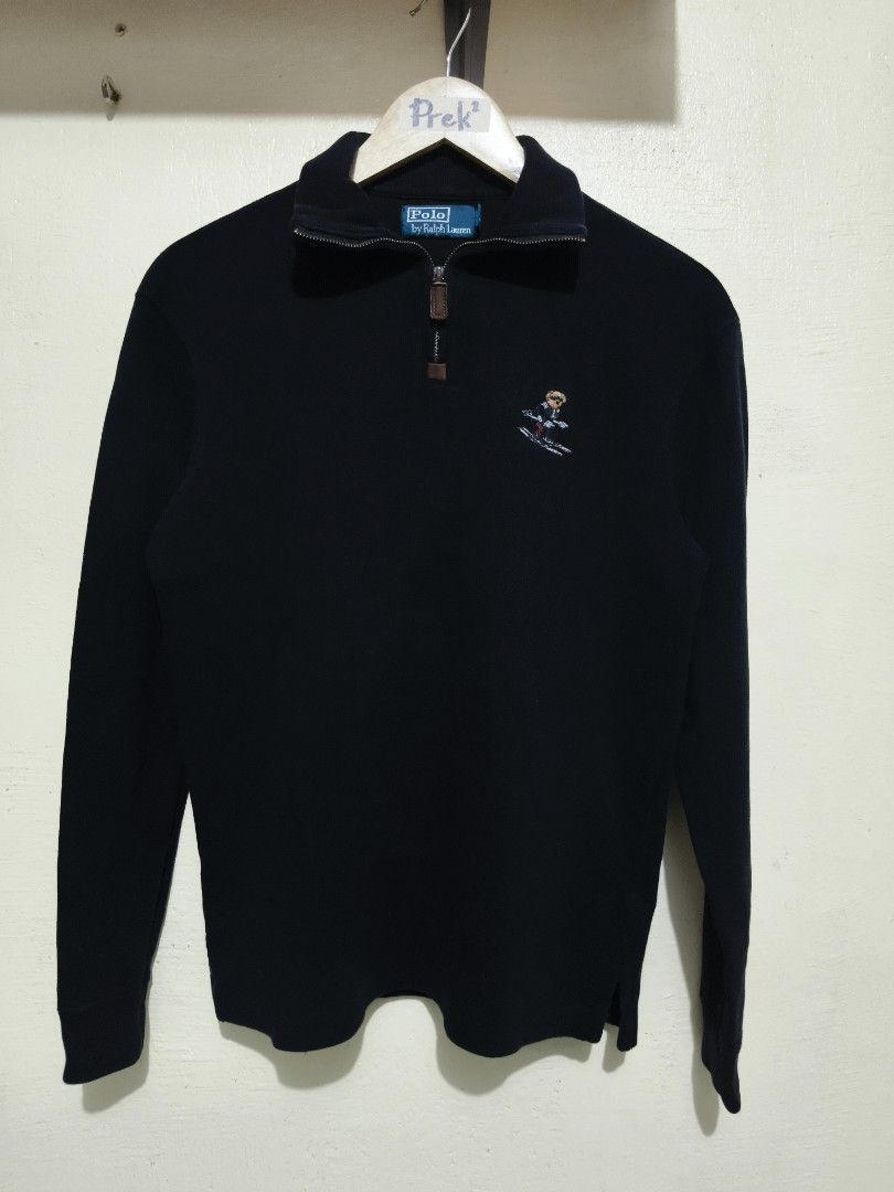 Polo Ralp Lauren (Category: Luxury Apparel) located in Mandaue City. Submitted by prekfinds (Listing ID 1462622957, Image 1). Description: Polo Ralph Lauren RL Ski Bear Quarter Zip Excellentcondition 9.8+/10colorate Size: XS on tag Dimes: 19W x 25L No issue.