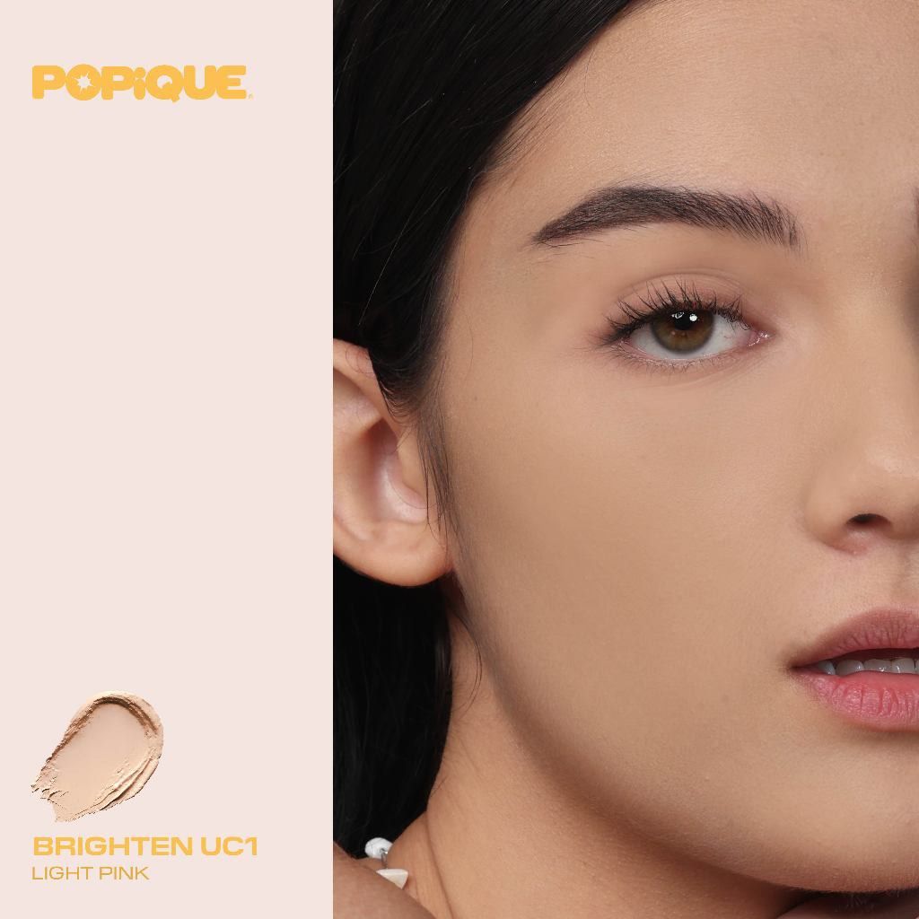 Popique pot color corrector ut1 light peach (Category: Makeup) located in Manila. Submitted by aialovethings (Listing ID 1462582577, Image 2). Description: Og price at ₱400 100% original About 90% left, perfect for testing w/ official korean skincare freebies ♡ price still nego ! dm for inquiries 💌 .