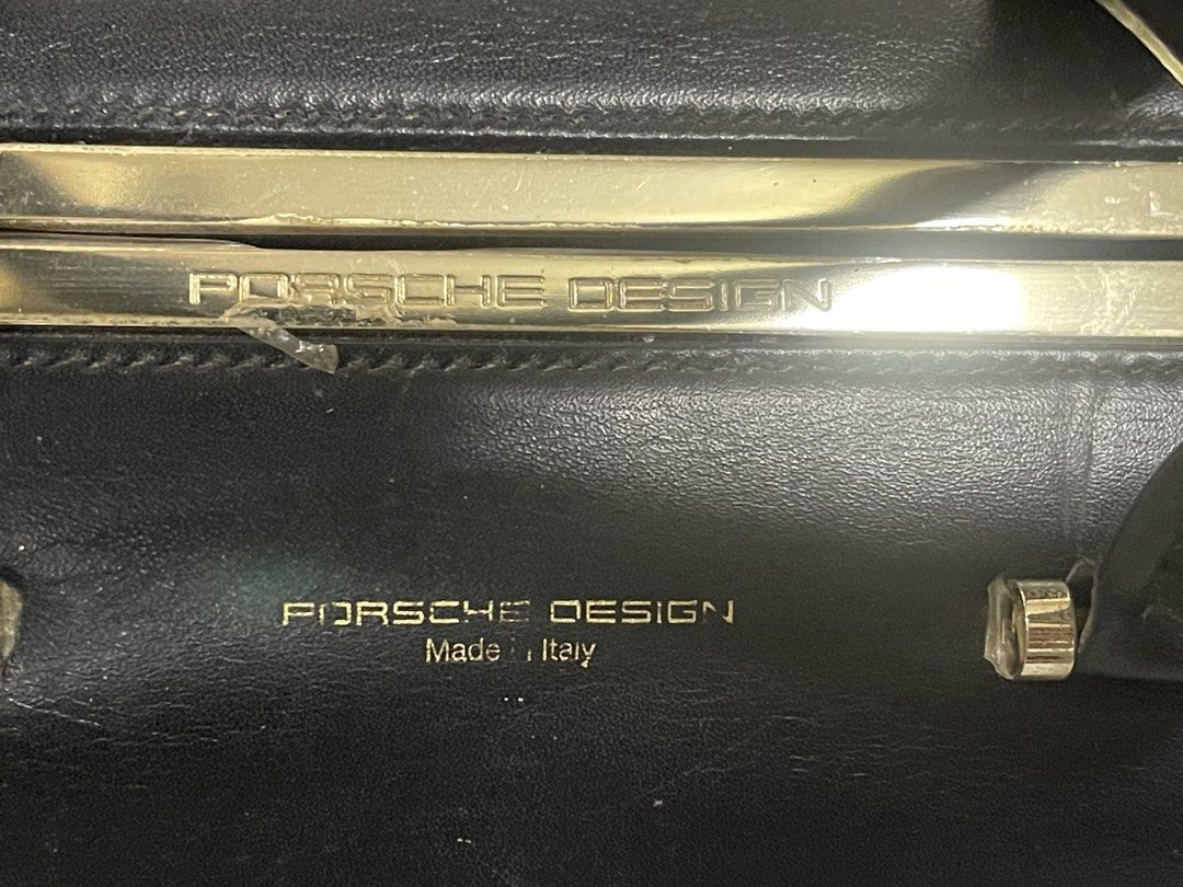 porsche design (Category: Purses & Pouches) located in Calamba. Submitted by thriftingoverload (Listing ID 1462568870, Image 3). Description: may mga issue na xa.