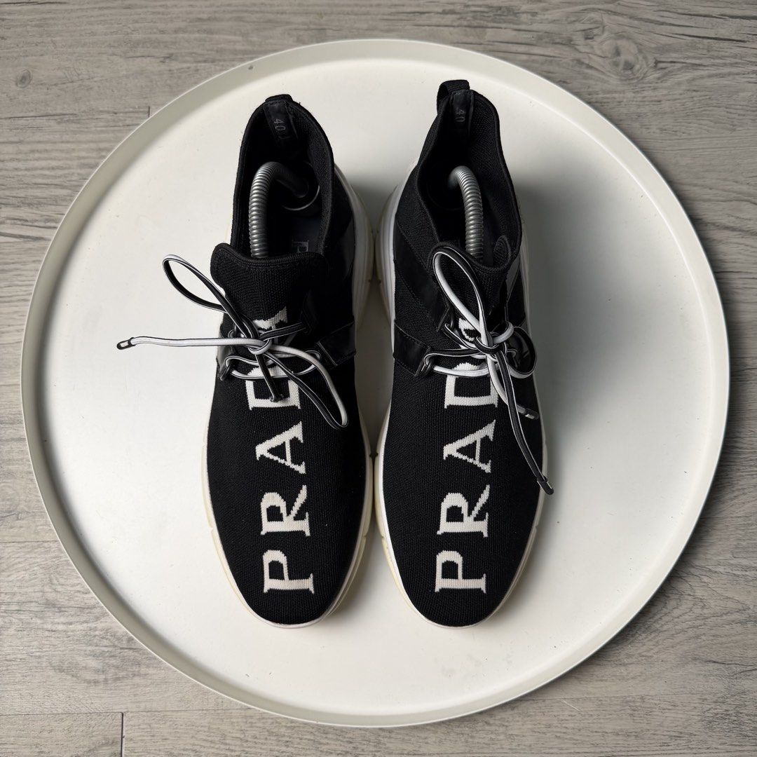 Prada XLY Knitted (Category: Sneakers) located in Manila. Submitted by wornagainstudios2 (Listing ID 1462638680, Image 1). Description: .