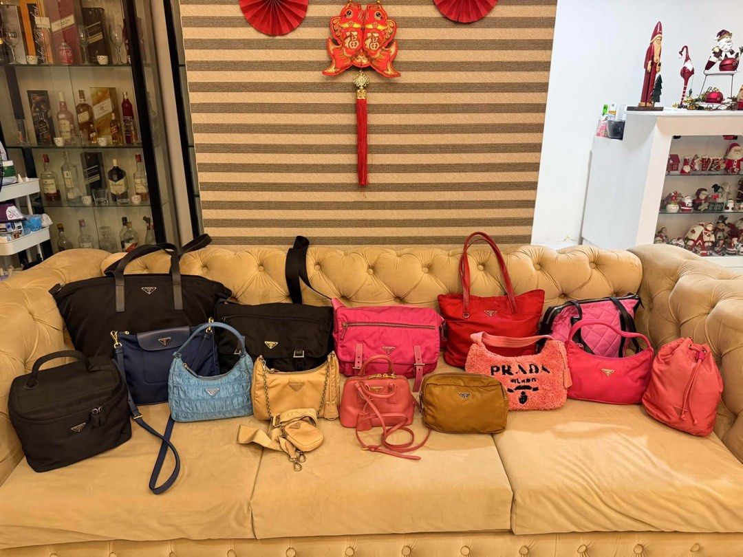 Preloved Authentic Prada bags (Category: Luxury Bags & Wallets) located in Antipolo. Submitted by rv2bkz7mr869565 (Listing ID 1462608482, Image 1). Description: Selling preloved bags Authentic Prada PM for more info.