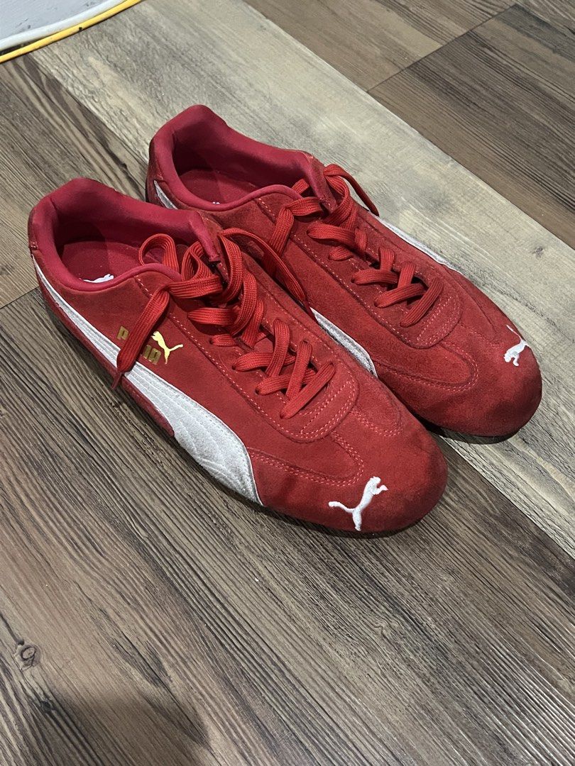 Puma speedcats (Category: Casual Shoes) located in Manila. Submitted by kensato01177338 (Listing ID 1462546124, Image 1). Description: Like new used like thrice only issue is no box but this one is original tho it doesnt fit me, price is negotiable.